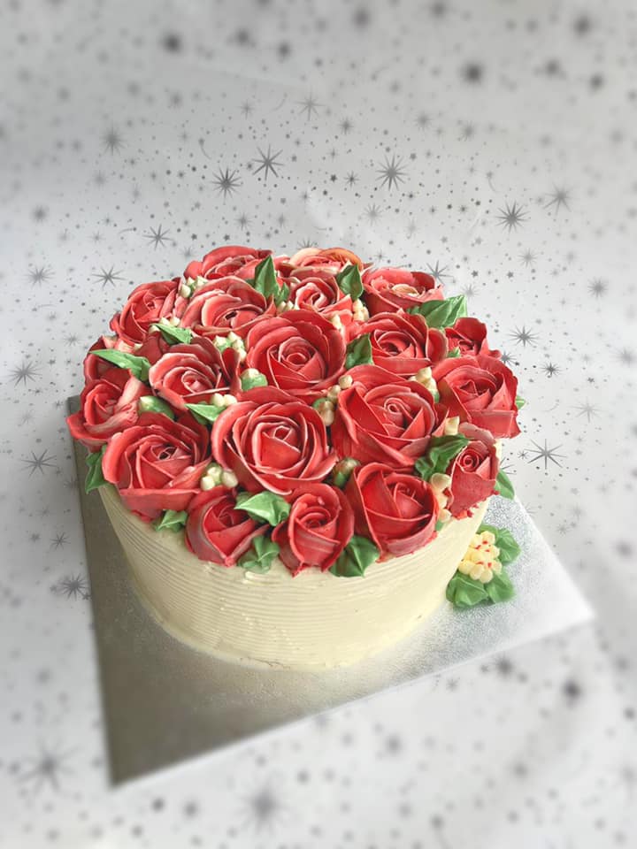 flower cake 