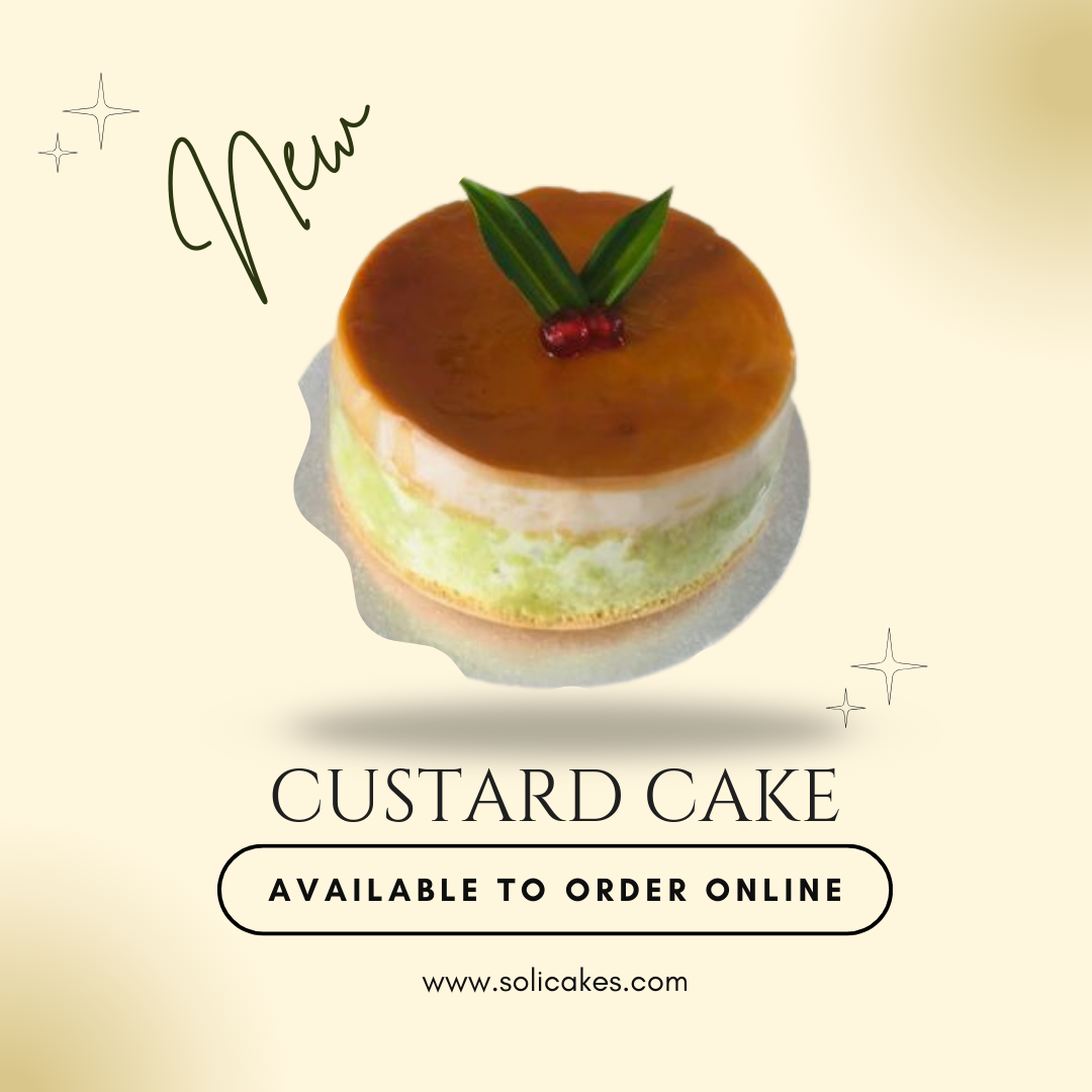 Soli cakes flavours menu